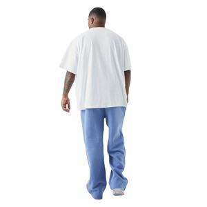 Pantalones Deportivos de Estilo Urbano Personalizados, Pantalones Deportivos Holgados de Algodón con Corte Acampanado para Hombre, Logotipo Personalizado - Product Image 3