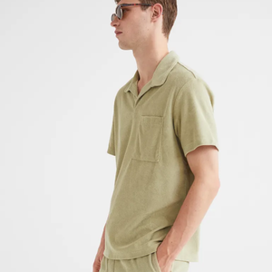 Votre propre marque solide tricoté 100% coton à séchage rapide à manches courtes pour hommes Golf pour T-shirt - Product Image 4