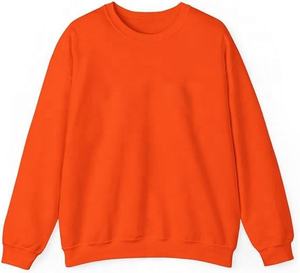 Oem Custom Blank Plain French Terry Oversized 100% Cotton <b>Thermal</b> Pullover Crewneck Sweatshirt Jumper for <b>Men</b> - Product Image 2