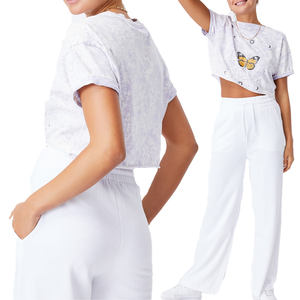 Camisetas de verano para mujer, ropa con estampado de dinero, camisetas de manga corta con cuello redondo, camiseta bonita - Product Image 5