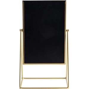 Tocador Vanity Makeup Mirror Free Standing Tabletop Cosmético Colores dorado y negro para bodas Cumpleaños u ocasiones - Product Image 6