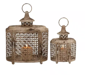 Linterna metálica decorativa para eventos de alta demanda para decoración de casas, linterna de diseño elegante a granel - Product Image 6