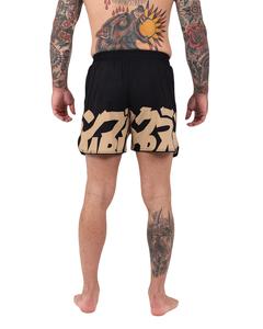 กางเกงขาสั้นสำหรับผู้ชายกางเกงขาสั้นผ้าโพลีเอสเตอร์แบบปรับแต่งได้พิมพ์ลายดิจิทัลแบบหดได้สำหรับผู้ใหญ่ - Product Image 1