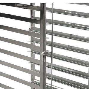 15 Tier 30 Bandejas 1730x620x920mm Bandeja para hornear de acero inoxidable Carrito - Product Image 6