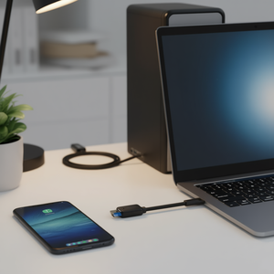 Cable Adaptador OTG Tipo C a Tipo A Negro de 0.15m TECABLEOTGTCK, Cable de Datos Corto - Product Image 3