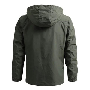 Meilleures ventes de vestes coupe-vent pour hommes de style High Street Vente en gros de polyester nylon de haute qualité Prix bon marché pour la saison printanière - Product Image 6