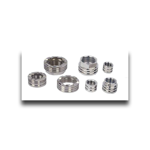 Insertos Hembra de Latón PPR |   Accesorios hexagonales niquelados personalizados con acabado pulido para suministro a granel - Product Image 2