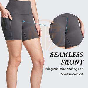 Pantalones Cortos Deportivos de Nuevo Estilo de Secado Rápido Hechos en Spandex/Nailon, los Más Vendidos, Diseña Tus Propios Pantalones Cortos Deportivos para Mujer en Existencia - Product Image 4