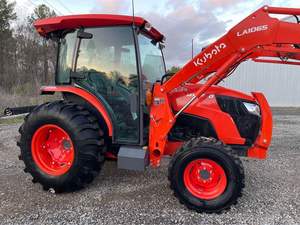 Tracteur à roues d'occasion For MX5400 HST 4WD Cab avec LA1065, plus de 50 000 heures, origine France, 600 kg - Product Image 5