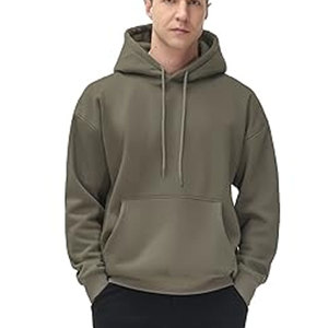 Conception personnalisée Logo personnalisé Slim Fit Pullover Nouveau Poche Kangourou Boucle lisse Éponge Impression Casual Hiver Personnaliser Hoodies - Product Image 1