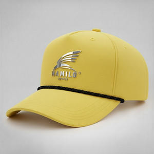 Casquette personnalisée avec logo brodé, séchage rapide, légère, en coton, imperméable - Product Image 3