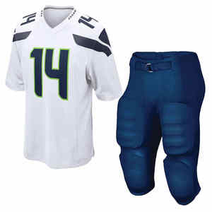 Uniformes de Fútbol Americano Personalizados con Pantalones a Juego, Uniforme Americano para Adultos y Jóvenes, 100% Poliéster, Ropa Deportiva de Fútbol Americano - Product Image 1