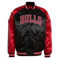 Blouson Bomber Personnalisé Écologique Hiver Hip Hop Lettres Brodées Patchwork Toile Satinée Avant pour Équipe Scolaire Universitaire