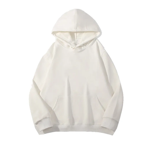 Sweat à capuche lourd de haute qualité grande taille sweats à capuche pour hommes surdimensionné personnalisé blanc survêtement pull à capuche vêtements - Product Image 2