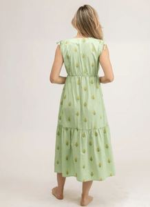 Vêtements pour femmes les plus vendus Robe longue ukrainienne décontractée des fêtes Robe longue maxi d'été brodée à manches longues Vente en gros - Product Image 3