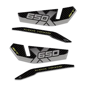 Pegatinas de resina 3D para motocicleta Paramani Protection Compatible con QJ Motor SVT 650 X - Product Image 1