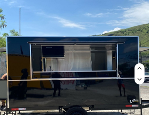 Nuevo Camión de Comida Móvil Motorizado Green Stailless con Doble Eje para Catering - Product Image 1