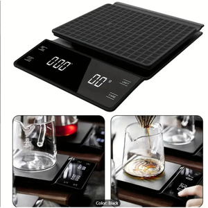 Precision Coffee <b>Scale</b> 3kg/0.1g Digital Kitchen Food Weighing for Baking - Product Image 4