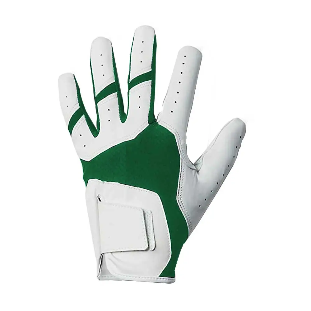 Melhor qualidade novo modelo Custom make Golf Gloves Projetar seu próprio estilo Moda Atacado Golf Gloves