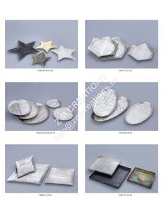 Plateaux décoratifs en aluminium de tailles personnalisées, style simple, pour mariage, Diwali, prix bas, pour fruits, gâteaux, pâtisseries, biscuits - Product Image 6
