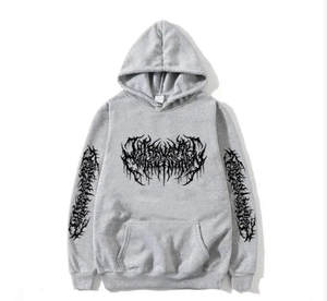 Sudaderas con capucha personalizadas Y2k para hombre, sudaderas con capucha transpirables de mezcla de algodón de estilo único para hombre, sudaderas con capucha con logotipo y tamaño personalizados - Product Image 6