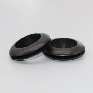 グロメットアイレットカスタムシリコーン材料耐熱黒赤ゴムスクエアガスケット - Product Image 2