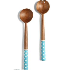 Cuillère en bois et résine époxy artisanale |   Ustensile de cuisine moderne - Product Image 3