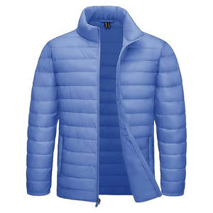 Chaqueta de Invierno Acolchada para Hombre, Directo de Fábrica, Ligera, con Tela Resistente al Agua y al Viento, Diseño Práctico con 4 Bolsillos - Product Image 1