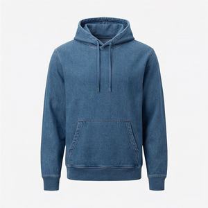 Sudadera con Capucha Casual Personalizada 2025, 100% Algodón, para Hombre, Talla Grande, Sudadera de Felpa Lisa con Color Personalizado para Gimnasio - Product Image 1