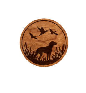 Posavasos de madera personalizados para bebidas produce posavasos redondos de madera ecológicos accesorios esteras y almohadillas posavasos - Product Image 4