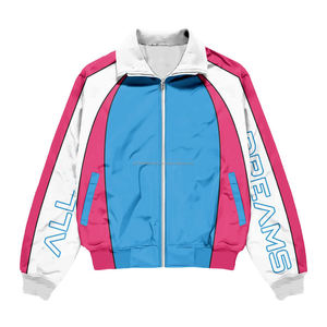 Conjunto Deportivo de Alta Calidad para Hombre, Chaqueta Cortavientos Reflectante y Pantalones de Chándal de Nailon, Talla Grande - Product Image 6