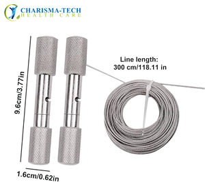 Instruments de décorneur à fil métallique avec manche en acier inoxydable pour veaux, modèle Sutter OB - Product Image 4