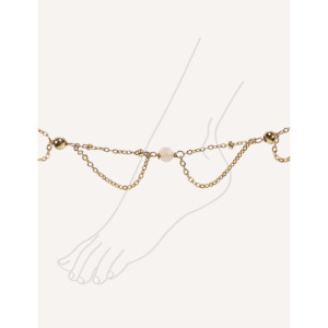 CUCOCUCA YXM A01 Tobillera de Acero Inoxidable Chapada en Oro con Piedra Natural, 3 Opciones de Color, Ajustable para Uso Diario, Envío en 48h a la UE - Product Image 3