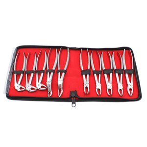 Dental Extracting Forceps Adult Set 10pcs Manual German Grade Stainless Steel CE Certified Reusable-Rust-Free 5+ Year Warranty - Product Image 1