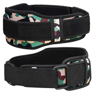 Cinturón de gimnasio de neopreno ajustable de la mejor calidad Cinturón de elevación de cuero protector de potencia de culturismo cómodo y personalizado - Product Image 5