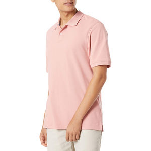 Polos para hombre algodón Casual manga corta tela transpirable cómodo moda Tops venta al por mayor ropa barata para la venta ahora - Product Image 2