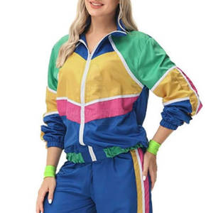 Ensemble coupe-vent décontracté d'hiver pour femme, grande taille, 2 pièces, polyester/nylon, vente en gros - Product Image 6