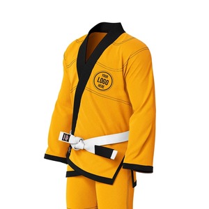 Academia edición brasileña Jiu Jitsu Gi BJJ traje de entrenamiento Grappling Kimono uniforme de artes marciales OEM personalizado - Product Image 4