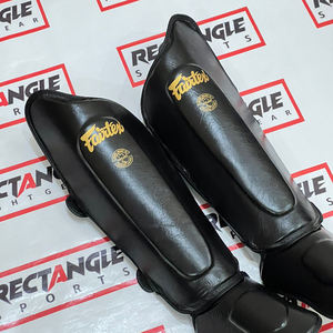 สนับแข้งฟิชชิ่ง Fairtex คุณภาพดีที่สุด สำหรับมวยไทย ป้องกันขาแบบกำหนดเอง สำหรับการฝึกซ้อมคิกบ็อกซิ่งและมวยไทย อุปกรณ์สำหรับนักมวย - Product Image 2