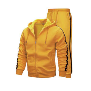 Men's Running <b>Tracksuit</b> Athletic Sports Casual Workout Full Zip Sweatsuit - Product Image 1
