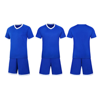 Maillot de football de l'équipe nationale du Brésil personnalisé uniforme d'entraînement de football 100% polyester extensible léger à séchage rapide à manches courtes