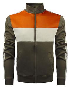 Conjunto de chándal Jogger para hombre con tela transpirable y chaqueta con cremallera para hacer ejercicio, viajar y comodidad diaria - Product Image 5