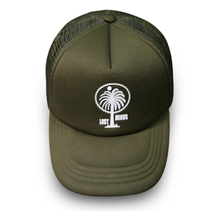 Gorra de camionero de béisbol de 5 paneles nueva y personalizada, elegante malla bordada para viajes informales al aire libre, estilo de moda - Product Image 2