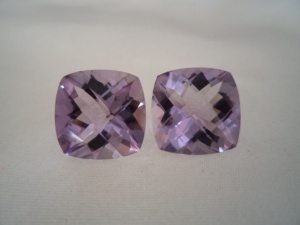 Cojín facetado de amatista Rosa natural 3A, piedras preciosas sueltas, surtido de piedras preciosas semipreciosas certificadas, proveedor OEM - Product Image 4