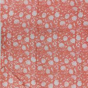 ผ้าฝ้าย100% สำหรับผ้าห่มและหน้ากากพิมพ์ลายดอกไม้บล็อกด้วยมือ - Product Image 2