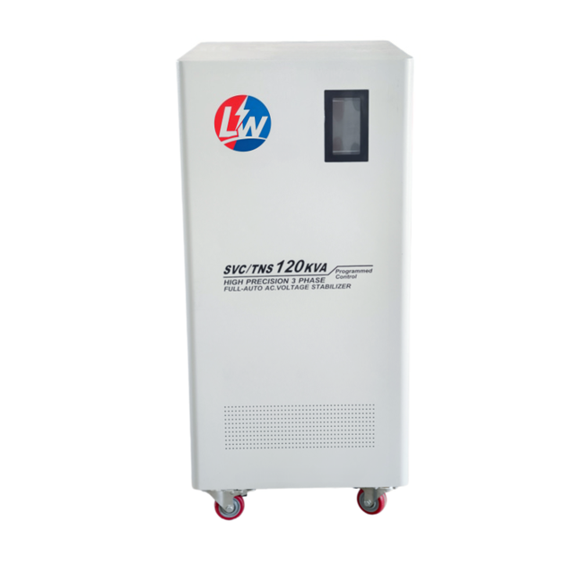 Industrial Three Phase Servo Voltage Stabilizer 10kVA AVR Automatic Voltage Regulator CE ISO With Copper for Power Supply
