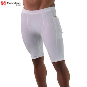 Pantalones cortos ligeros de Vale Tudo con logotipo personalizado blanco 9 con bolsillos último diseño artes marciales Vale Tudo pantalones cortos - Product Image 4