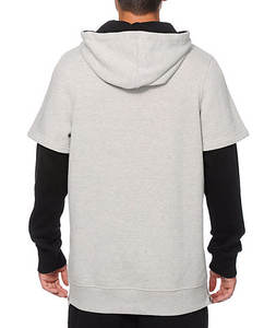 Sweat-shirt à capuche surdimensionné en coton 100% personnalisé avec logo OEM pour homme, doux, décontracté, sportif, à séchage rapide, respirant, couleur unie - Product Image 4