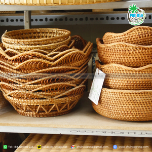 Bandejas de ratán hechas a mano con productos superiores: la mezcla perfecta de sostenibilidad y estilo de exportación desde Vietnam - Product Image 5