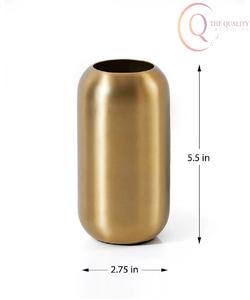 Jarrón Decorativo Moderno de Metal para Mesa con Diseño Atemporal, Perfecto para Realzar la Decoración de Mesas y Estantes - Product Image 3